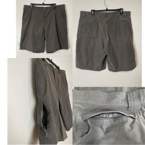 Columbia Mens Shorts Sheen /Radiant Dark Grey Size